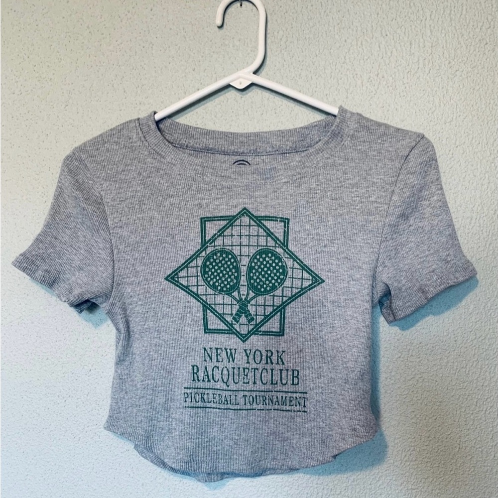 Pickleball Cropped Tee